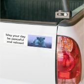 Cute baby lion cub bumpersticker (Op Truck)