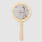 Cute Baby Lion Cub Wild One Boy First Birthday Handwaaier (Achterkant)