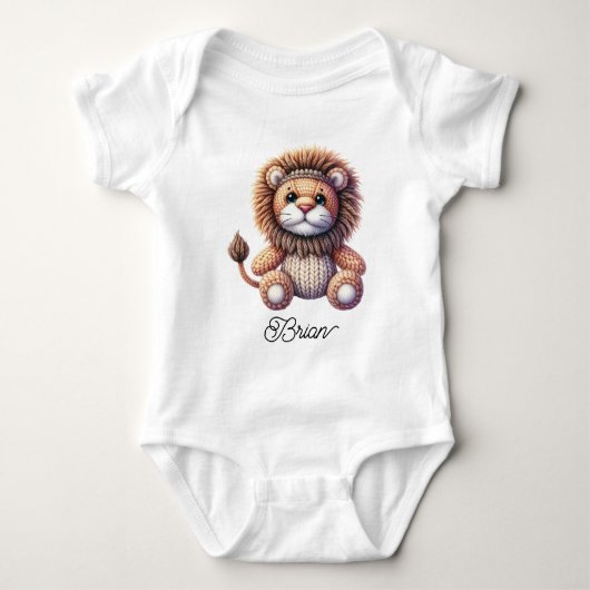 Cute Baby Lion Romper (Voorkant)