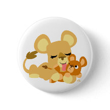 Cute Baby Lion's Bath