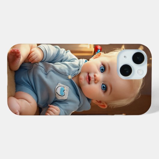 Cute Baby Logo Case-Mate Phone Case – iPhone 15 Ba (Achterkant (horizontaal))