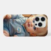 Cute Baby Logo iPhone 15 Pro Slim Fit Case – Glory Hoesje (Achterkant horizontaal)