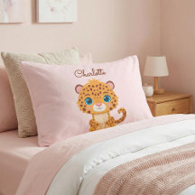 Cute Baby Luipaard Safari Dier Kinderen