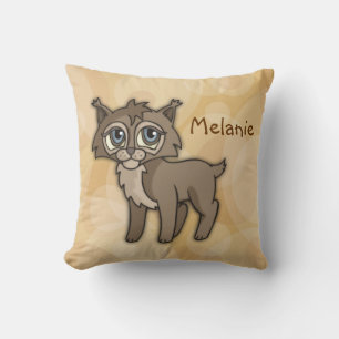 Cute Baby Lynx aanpasbaar Kussen