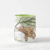 Cute Baby Mammoth Mok (Midden)