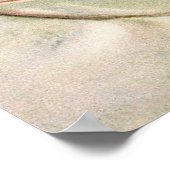 Cute Baby met een wissel Poster (Hoek)