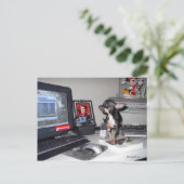 Cute Baby MickeyElvis 1 Briefkaart (Staand voorkant)