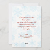 Cute Baby Mijn eerste kerstkerstkerstkerstkerstker Feestdagenkaart (Achterkant)