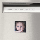 Cute Baby Moederdag Gift Photo Magnets Magneet (Insitu (Vaatwasser))