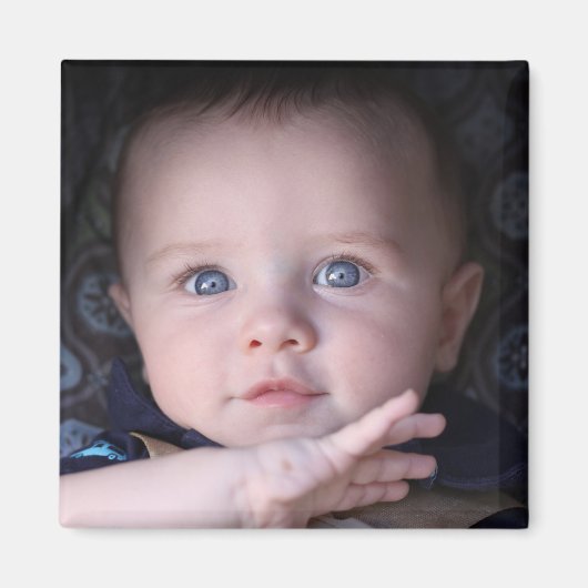 Cute Baby Moederdag Gift Photo Magnets Magneet (Voorkant)