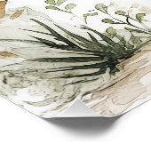 Cute Baby Monkey Perfect Poster (Hoek)