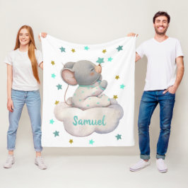 Cute baby muis cloud fleece deken