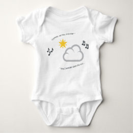 Cute baby nursery rhyme twinkle kleine ster romper