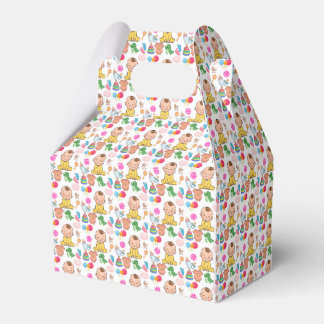Cute Baby Nursery Speelgoed Patroon Baby Shower Bedankdoosjes