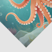 Cute Baby Octopus Tissuepapier (Detail)
