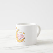 Cute baby-olifant espresso kop (Voorkant rechts)
