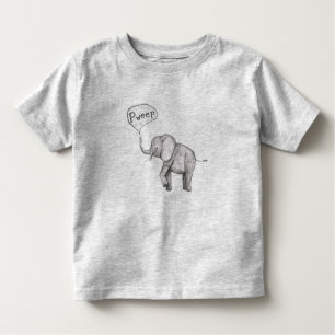 Cute baby-olifant kinder shirts