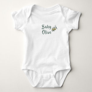 Cute Baby Olive Romper