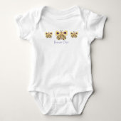 Cute Baby one Piece Bodysuit - Brave One (Voorkant)