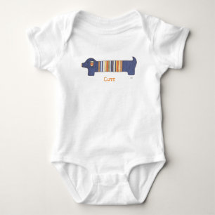 Cute Baby One Piece - Cute Dachshund Romper