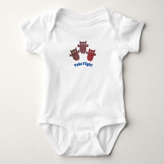 Cute Baby One Piece - Three Red Ownership Baby Bod Romper (Voorkant)