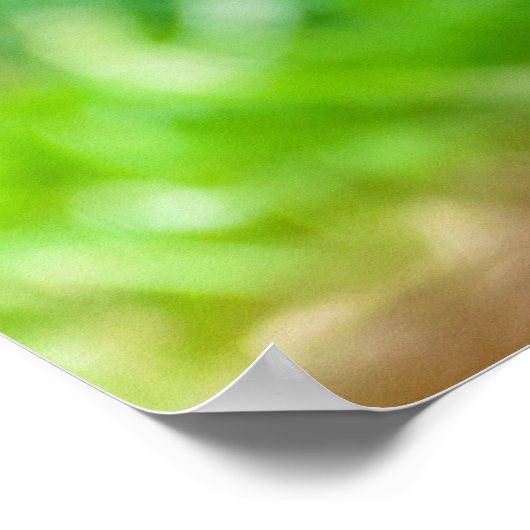 Cute baby orangutan kijkt in verwondering poster (Hoek)