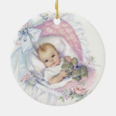 Cute  Baby Ornament (Achterkant)