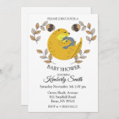 Cute Baby Otter Baby shower Kaart (Voorkant / Achterkant)