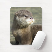 Cute Baby Otter Muismat (Met muis)