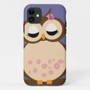 Cute baby owl iphone5-behuizingen iPhone 11 hoesje