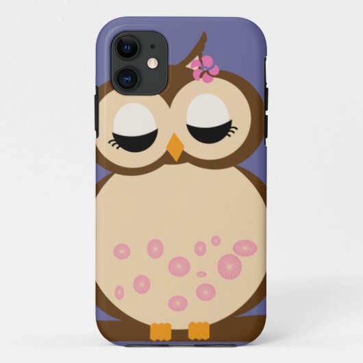 Cute baby owl iphone5-behuizingen Case-Mate iPhone case (Achterkant)