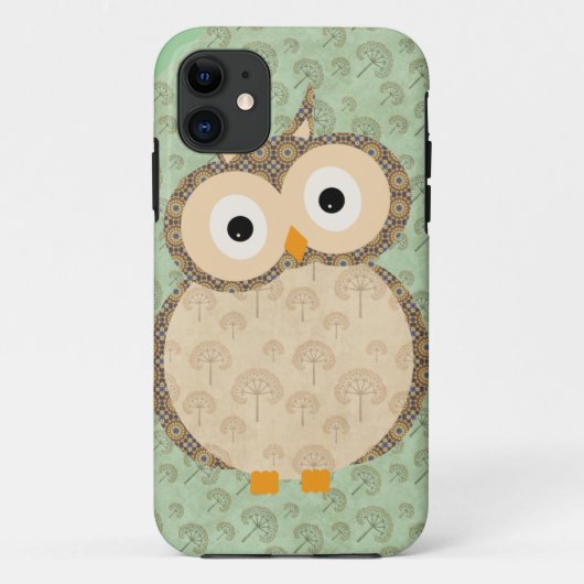 Cute baby owl iphone5-behuizingen Case-Mate iPhone case (Achterkant)