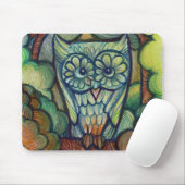 Cute Baby Owl Muismat (Met muis)