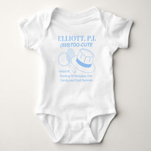 Cute Baby P.I. Romper (Voorkant)
