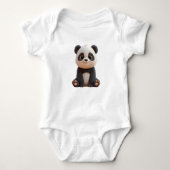 Cute Baby Panda Bodysuit (Voorkant)