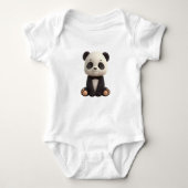 Cute Baby Panda Bodysuit (Voorkant)