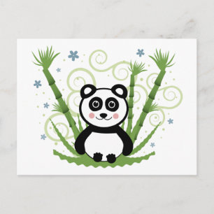 Cute Baby Panda Briefkaart