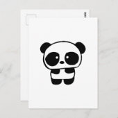 Cute Baby Panda Briefkaart (Voorkant / Achterkant)