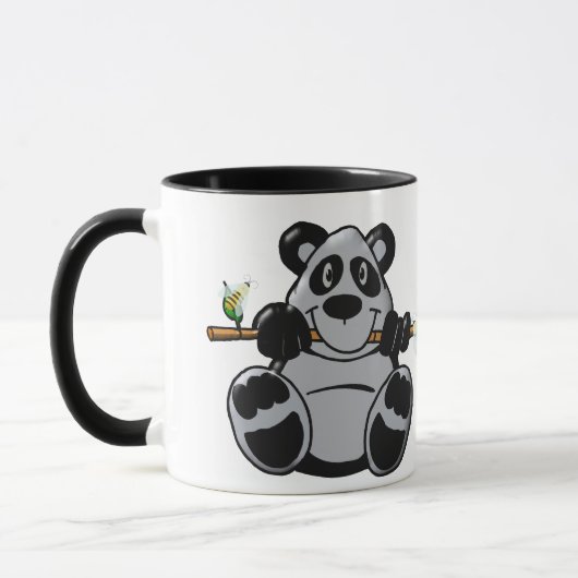 Cute Baby Panda Eating Bamboo Mok (Links)
