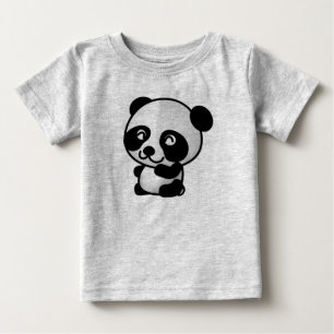Cute Baby Panda Fine Jersey