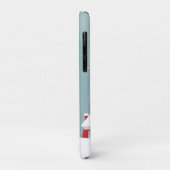 Cute Baby panda in Winter Sneeuwgrijs Case-Mate iPhone Case (Achterkant/links)