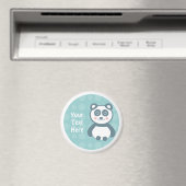 Cute Baby Panda Magnet (Insitu (Vaatwasser))