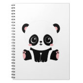 Cute Baby Panda Notitieboek (Voorkant)