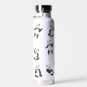 Cute baby panda Water Fles (Rechts)
