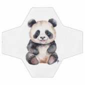 Cute baby panda waterverf voetbal (Enkel)