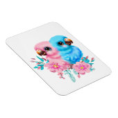 Cute Baby Parrot Twins Magneet (Rechterzijde)