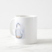 Cute Baby Penguin Coffee Mok (Voorkant links)
