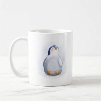 Cute Baby Penguin Coffee Mok