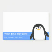 Cute Baby Penguin kiest uw kleuren Post-it® Notes (Voorkant)