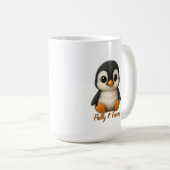 Cute Baby Penguin  Koffiemok (Voorkant rechts)